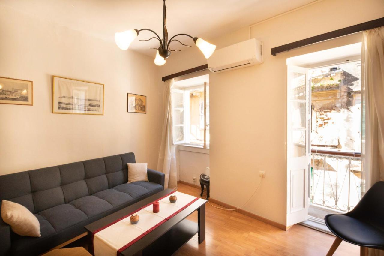 Andrew'S Old Town Apartment By Corfuescapes Corfu  외부 사진