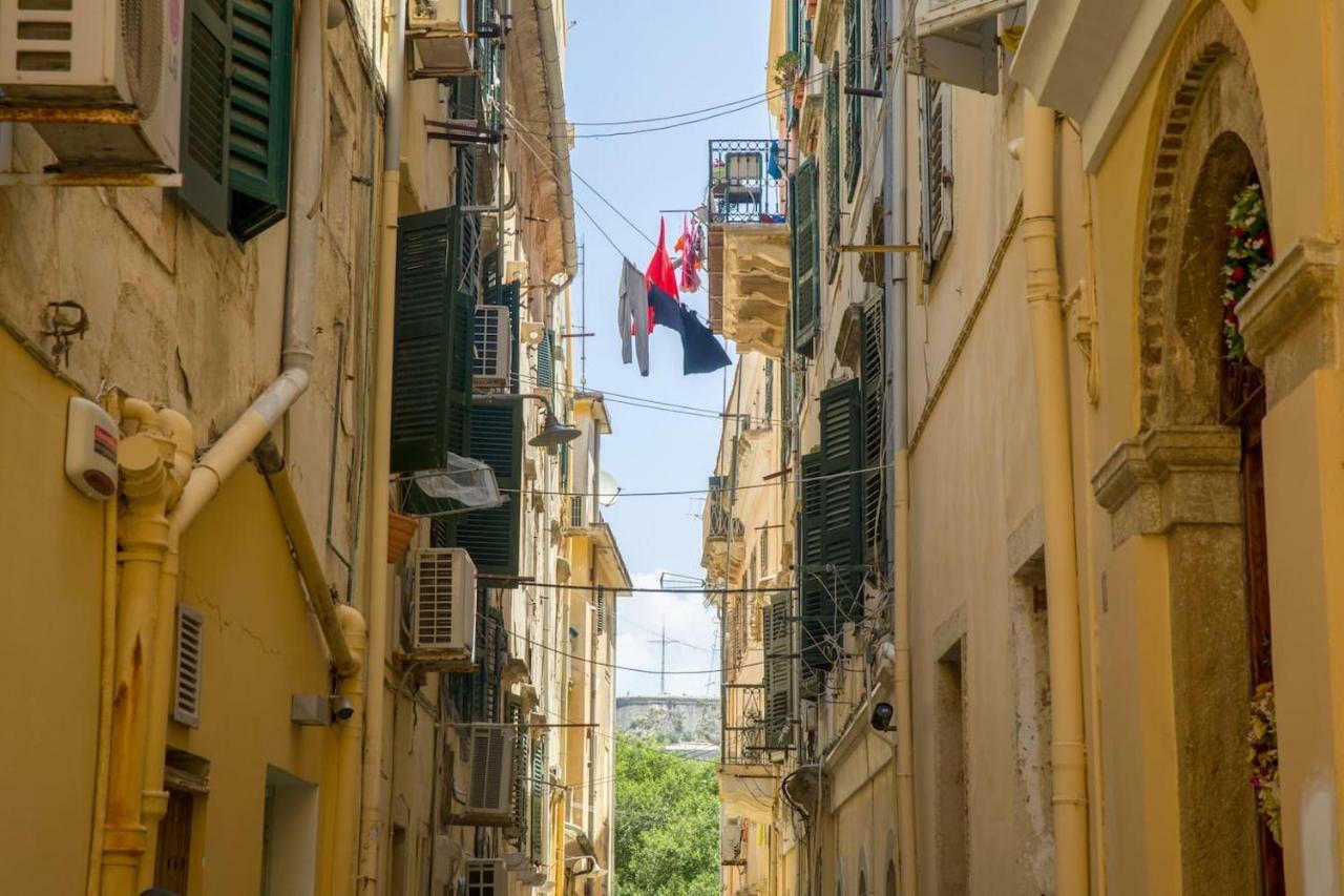 Andrew'S Old Town Apartment By Corfuescapes Corfu  외부 사진