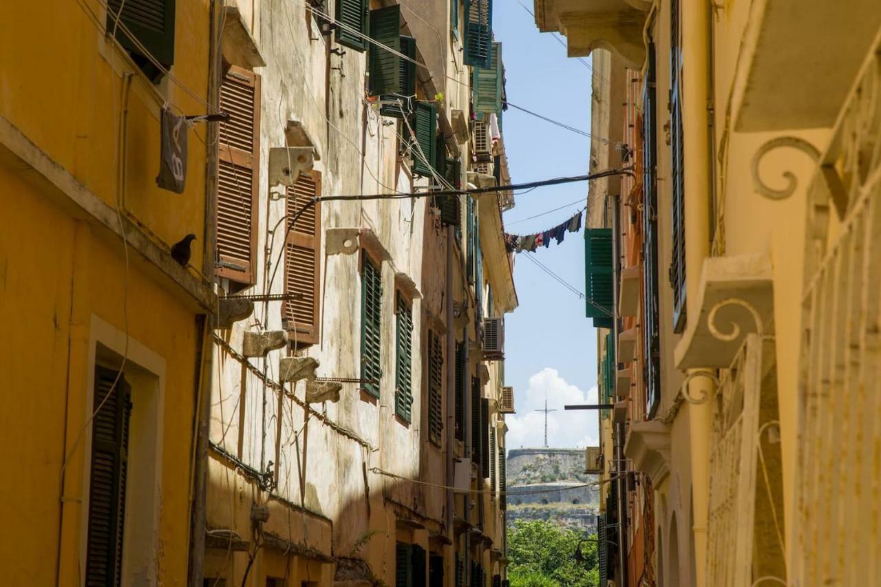 Andrew'S Old Town Apartment By Corfuescapes Corfu  외부 사진