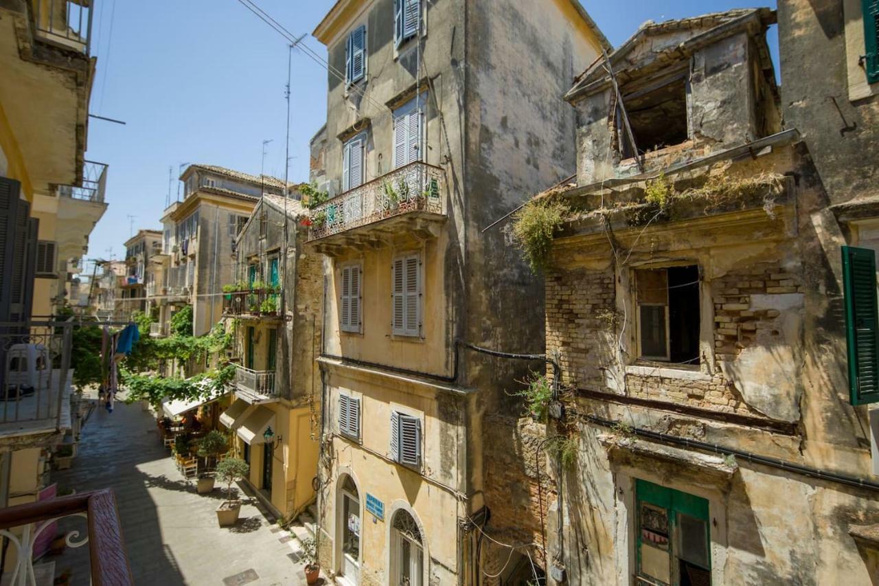 Andrew'S Old Town Apartment By Corfuescapes Corfu  외부 사진